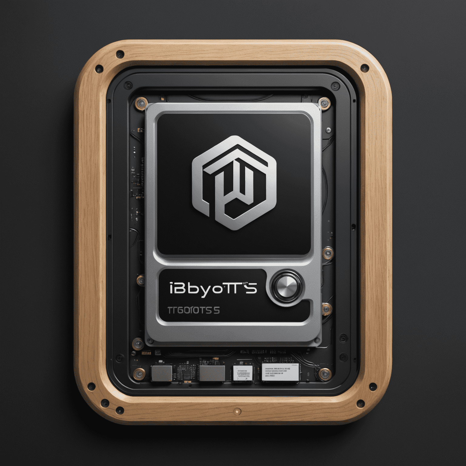 iboysoftntfs logo - A stylized representation of a Mac and NTFS drive connecting