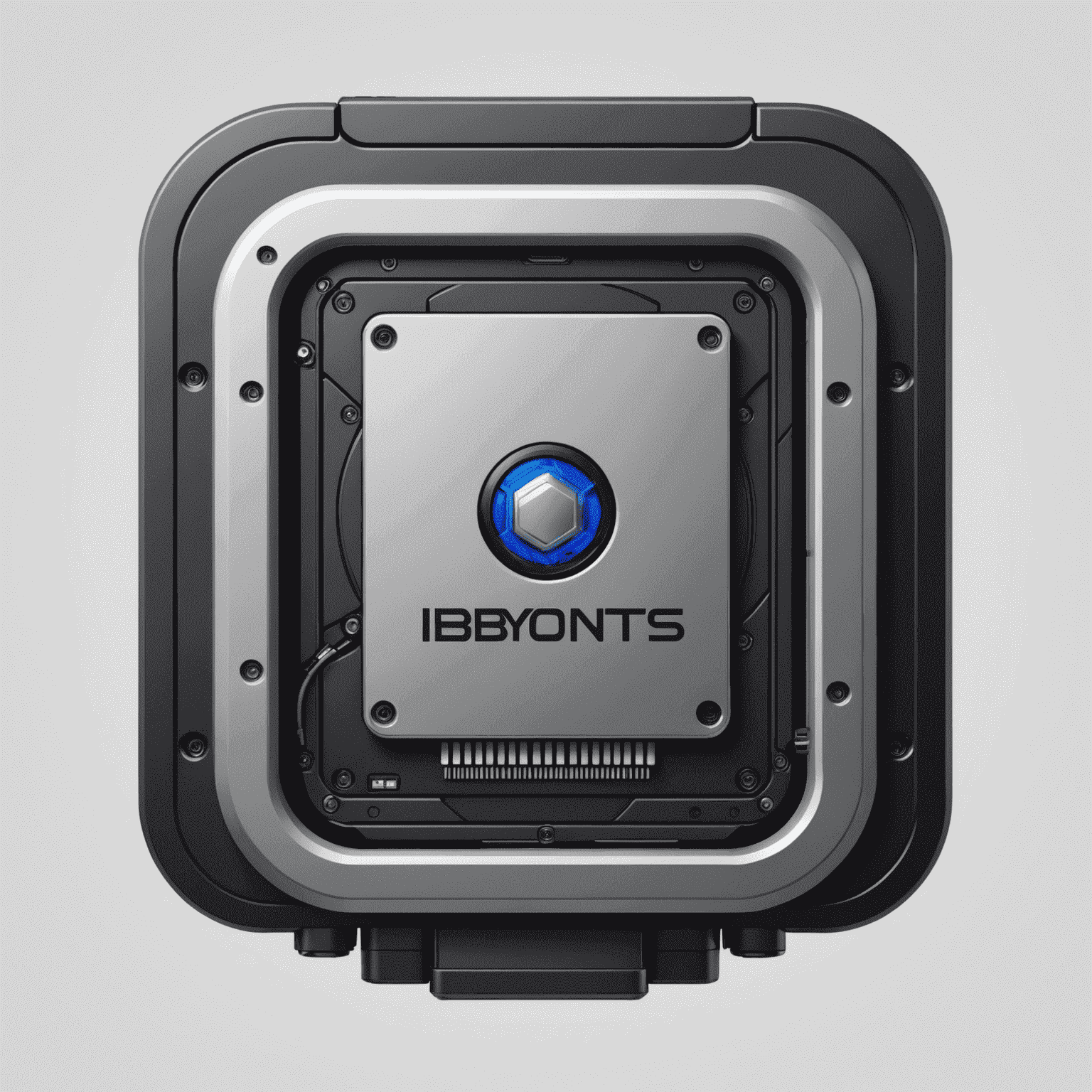 iboysoftntfs logo - A stylized representation of a Mac and NTFS drive connecting